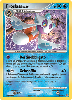 Froslass 003/146 — Il Risveglio dei Miti (Italian Pokémon TCG card)