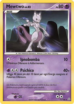 Mewtwo 011/146 — Il Risveglio dei Miti (Italian Pokémon TCG card)