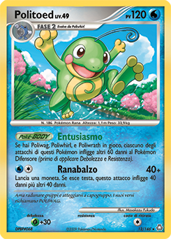 Politoed 012/146 — Il Risveglio dei Miti (Italian Pokémon TCG card)
