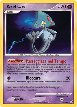 Azelf 019/146 — Il Risveglio dei Miti (Italian Pokémon TCG card)