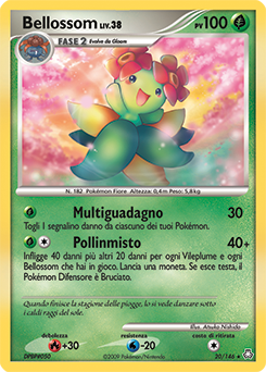 Bellossom 020/146 — Il Risveglio dei Miti (Italian Pokémon TCG card)