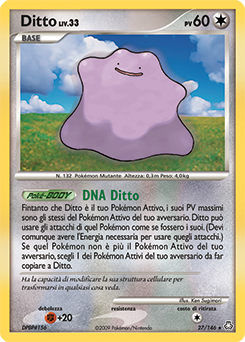 Ditto 027/146 — Il Risveglio dei Miti (Italian Pokémon TCG card)