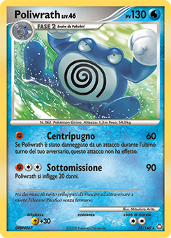 Poliwrath 035/146 — Il Risveglio dei Miti (Italian Pokémon TCG card)