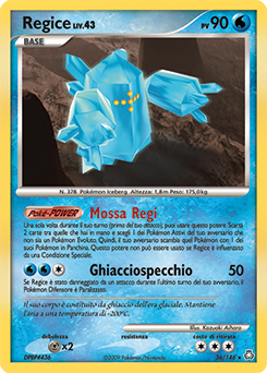 Regice 036/146 — Il Risveglio dei Miti (Italian Pokémon TCG card)