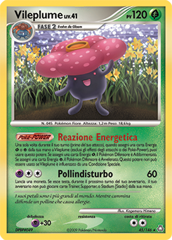 Vileplume 045/146 — Il Risveglio dei Miti (Italian Pokémon TCG card)