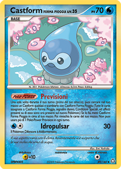 Castform Rain Form 049/146 — Il Risveglio dei Miti (Italian Pokémon TCG card)