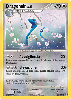 Dragonair 052/146 — Il Risveglio dei Miti (Italian Pokémon TCG card)