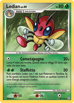 Ledian 060/146 — Il Risveglio dei Miti (Italian Pokémon TCG card)