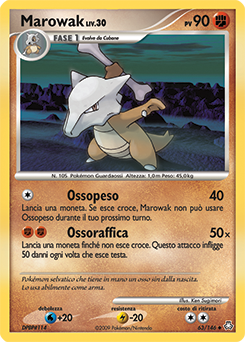 Marowak 063/146 — Il Risveglio dei Miti (Italian Pokémon TCG card)