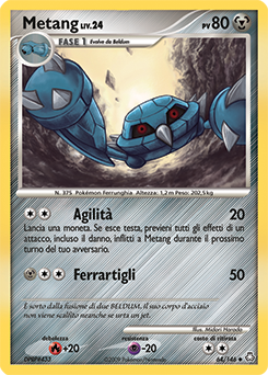 Metang 064/146 — Il Risveglio dei Miti (Italian Pokémon TCG card)