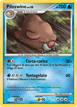 Piloswine 069/146 — Il Risveglio dei Miti (Italian Pokémon TCG card)