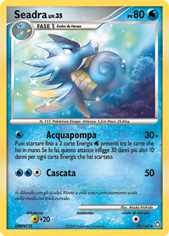 Seadra 070/146 — Il Risveglio dei Miti (Italian Pokémon TCG card)