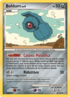 Beldum 083/146 — Il Risveglio dei Miti (Italian Pokémon TCG card)