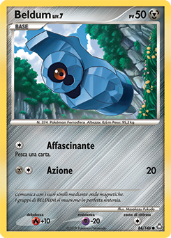 Beldum 084/146 — Il Risveglio dei Miti (Italian Pokémon TCG card)