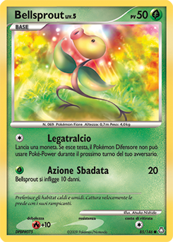 Bellsprout 085/146 — Il Risveglio dei Miti (Italian Pokémon TCG card)
