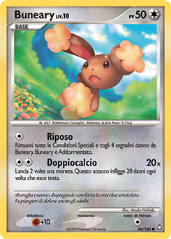 Buneary 086/146 — Il Risveglio dei Miti (Italian Pokémon TCG card)