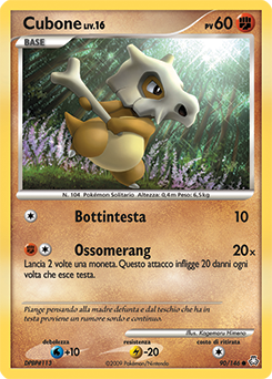 Cubone 090/146 — Il Risveglio dei Miti (Italian Pokémon TCG card)