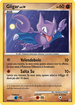 Gligar 094/146 — Il Risveglio dei Miti (Italian Pokémon TCG card)