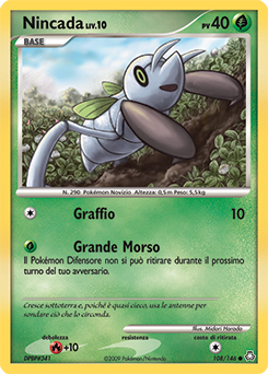Nincada 108/146 — Il Risveglio dei Miti (Italian Pokémon TCG card)