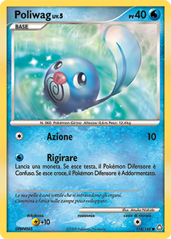 Poliwag 114/146 — Il Risveglio dei Miti (Italian Pokémon TCG card)