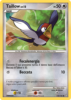 Taillow 124/146 — Il Risveglio dei Miti (Italian Pokémon TCG card)