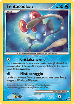 Tentacool 125/146 — Il Risveglio dei Miti (Italian Pokémon TCG card)