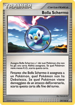 Bubble Coat 129/146 — Il Risveglio dei Miti (Italian Pokémon TCG card)