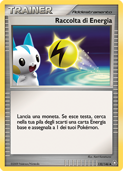 Energy Pickup 132/146 — Il Risveglio dei Miti (Italian Pokémon TCG card)