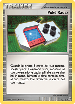 Poké Radar 133/146 — Il Risveglio dei Miti (Italian Pokémon TCG card)