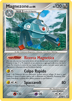 Magnezone 005/106 — Fronte Di Tempesta (Italian Pokémon TCG card)