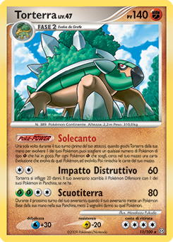 Torterra 011/106 — Fronte Di Tempesta (Italian Pokémon TCG card)