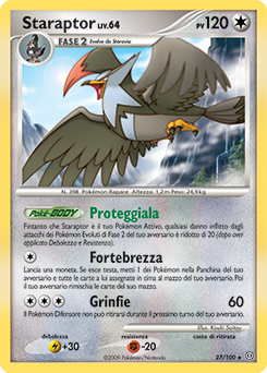 Staraptor 027/106 — Fronte Di Tempesta (Italian Pokémon TCG card)
