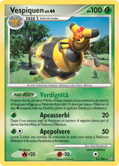Vespiquen 031/106 — Fronte Di Tempesta (Italian Pokémon TCG card)