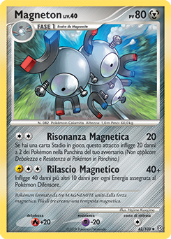 Magneton 042/106 — Fronte Di Tempesta (Italian Pokémon TCG card)