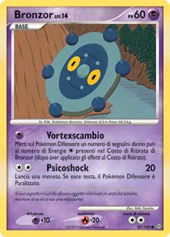 Bronzor 055/106 — Fronte Di Tempesta (Italian Pokémon TCG card)