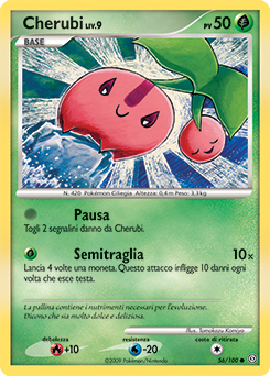 Cherubi 056/106 — Fronte Di Tempesta (Italian Pokémon TCG card)