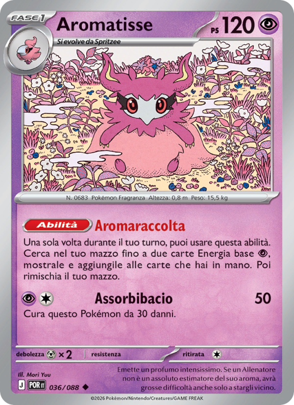 Aromatisse 036 — Equilibrio Perfetto (Italian Pokémon TCG card)