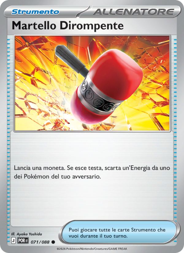 Martello Dirompente 071 — Equilibrio Perfetto (Italian Pokémon TCG card)