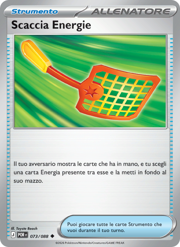 Scaccia Energie 073 — Equilibrio Perfetto (Italian Pokémon TCG card)