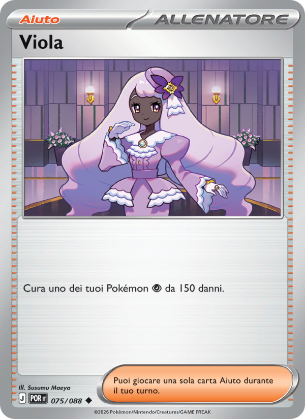 Viola 075 — Equilibrio Perfetto (Italian Pokémon TCG card)