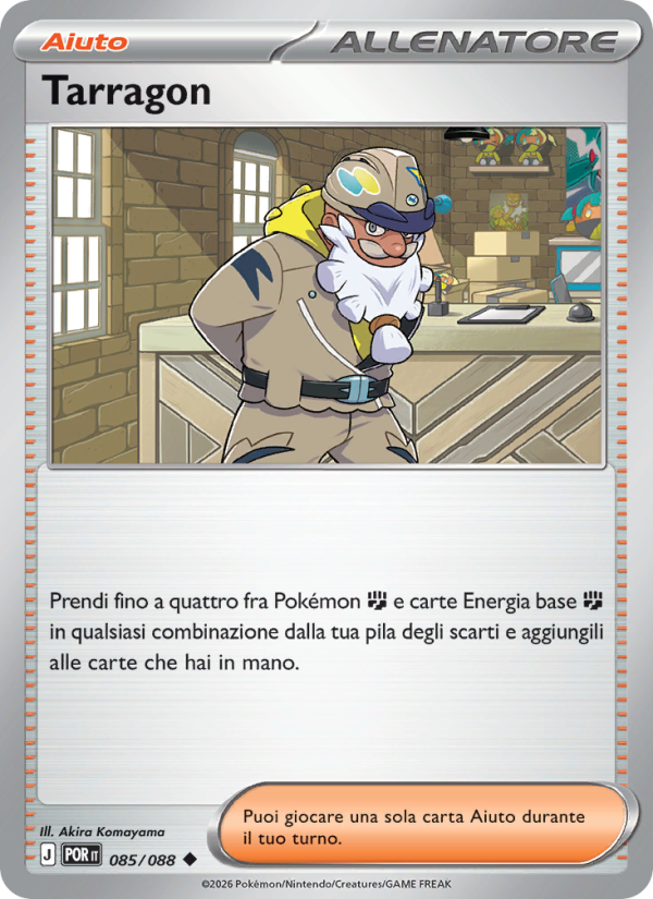 Tarragon 085 — Equilibrio Perfetto (Italian Pokémon TCG card)