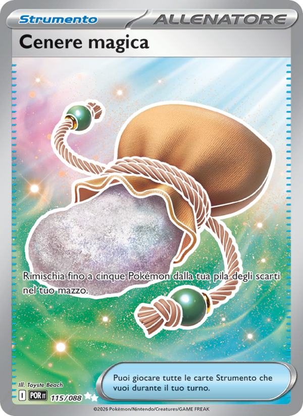 Cenere magica 115 — Equilibrio Perfetto (Italian Pokémon TCG card)