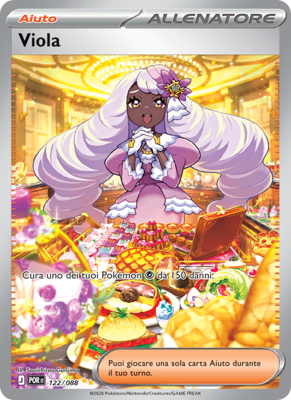 Viola 122 — Equilibrio Perfetto (Italian Pokémon TCG card)