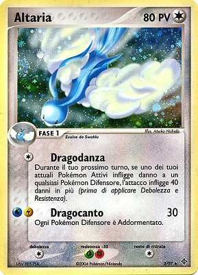 Altaria 002 — EX Drago (Italian Pokémon TCG card)