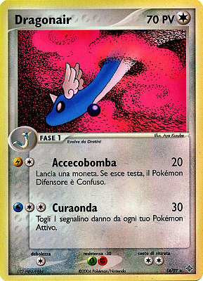 Dragonair 014 — EX Drago (Italian Pokémon TCG card)