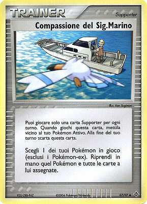 Compassione del Sig. Marino 087 — EX Drago (Italian Pokémon TCG card)
