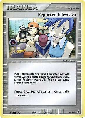 Reporter Televisivo 088 — EX Drago (Italian Pokémon TCG card)