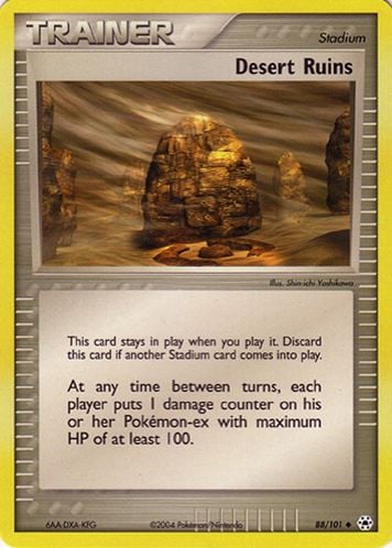 Rovine Desertiche 088 — EX Leggende Nascoste (Italian Pokémon TCG card)