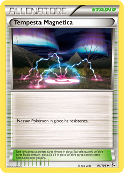 Tempesta Magnetica 091 — EX Leggende Nascoste (Italian Pokémon TCG card)