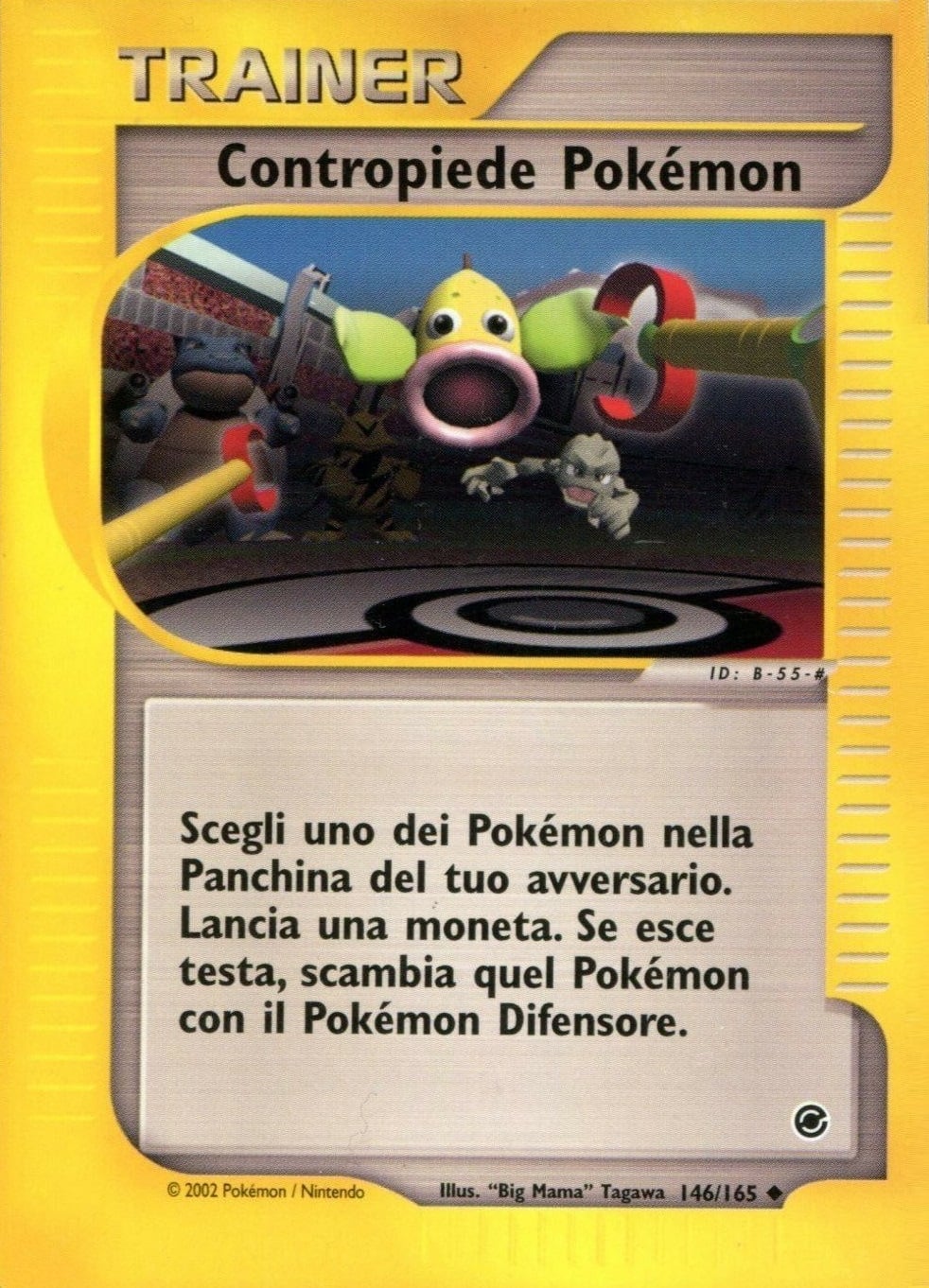 Contropiede Pokémon 097 — EX RossoFuoco e VerdeFoglia (Italian Pokémon TCG card)